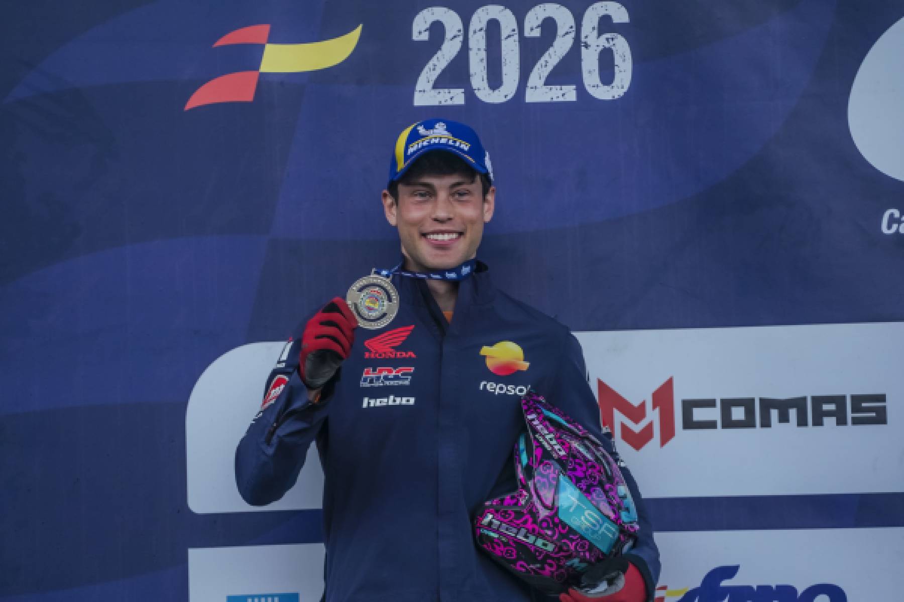 Gabriel Marcelli finishes runner-up in the 2026 Spanish Trial Championship