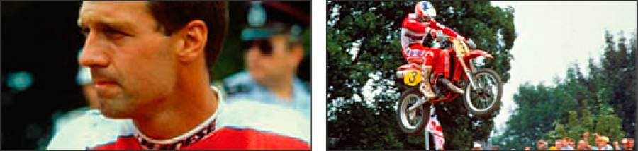 David Thorpe / David Thorpe MX500 ベルギー 1989年 Honda CR500M