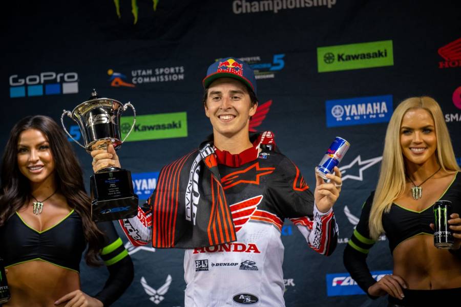 450SX セクストンはDNSとなるも、250SXウエストでハンター・ローレンスが快勝