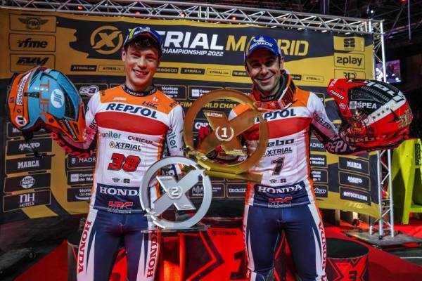 Repsol Honda Team、マドリードでワンツーフィニッシュを決める