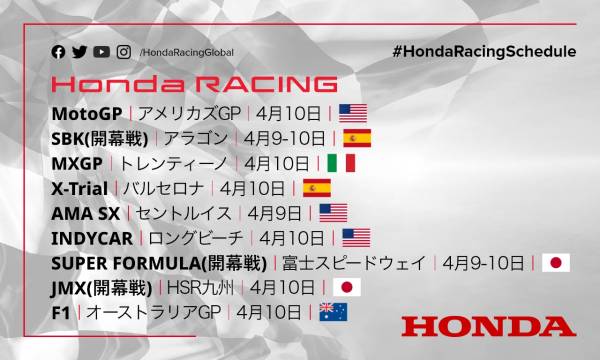 週末のレース情報