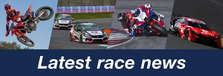 Latest race news