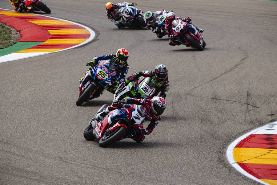 A strong first showing for Team HRC in the opening WorldSBK race of 2022