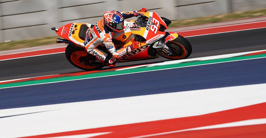 Marquez Makes His Comeback From Row Three In The USA