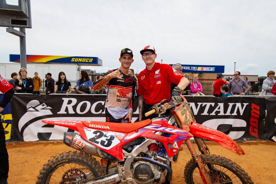 450SX セクストンが3位ポディウムをゲット