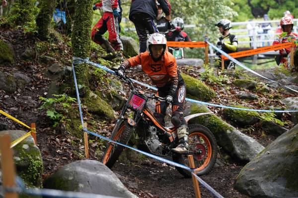 山中玲美、2位表彰台を獲得