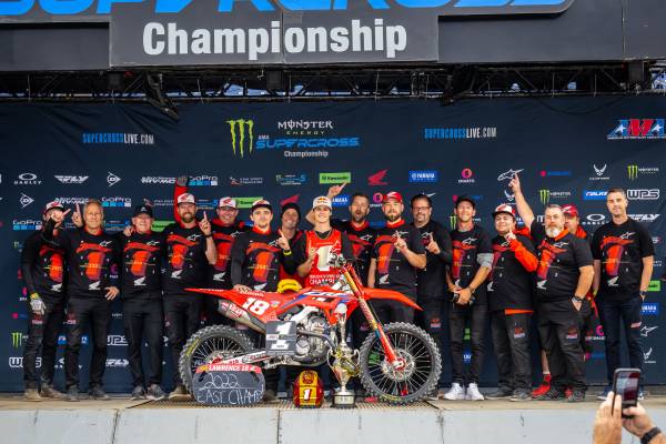 Jett Lawrence Clinches AMA Supercross 250SX East Championship
