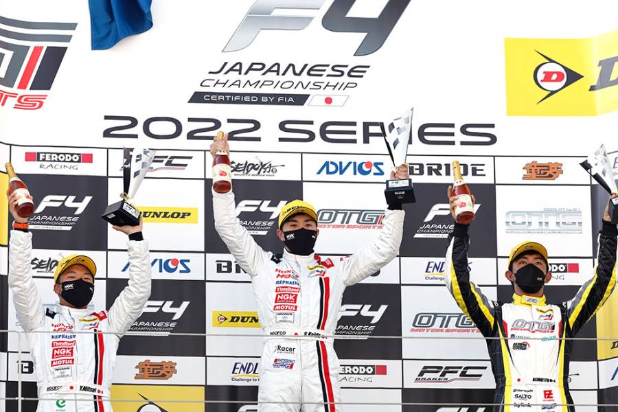 Shun Koide wins, Yusuke Mitsui finishes 2nd