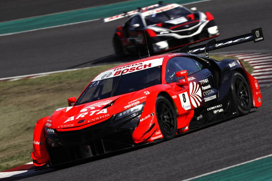 第6戦 #8 ARTA NSX-GTが3位入賞