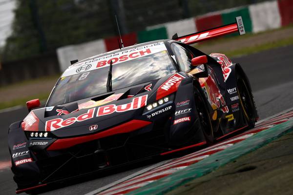 Red Bull MOTUL MUGEN NSX-GTが2列目4番グリッドを獲得