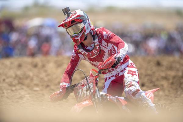 MXGP ポイントリーダーのガイザーが灼熱のスペインラウンドで善戦