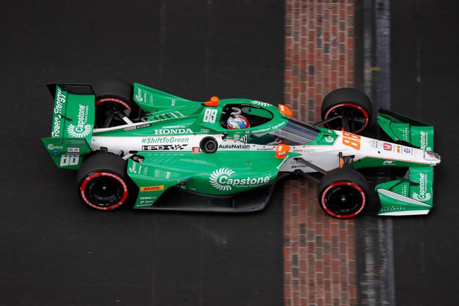 20-year-old Colton Herta wins fourth Indy race, moves up to third