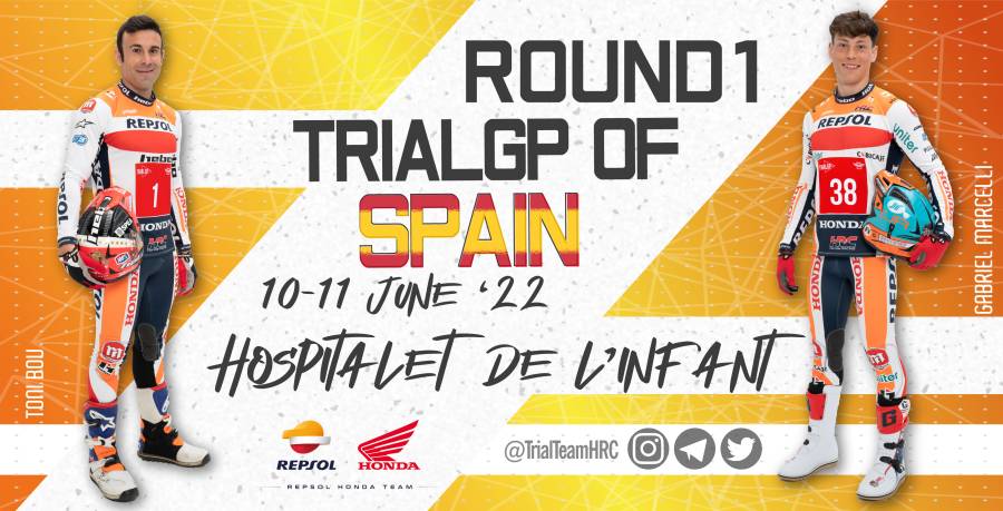 Repsol Honda Trial Team debuts in the Outdoor World Championship this weekend