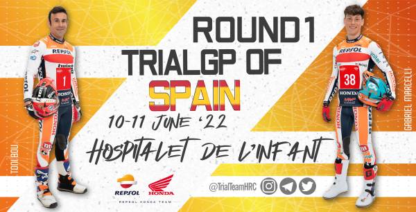 Repsol Honda Team、今週末のトライアル世界選手権開幕戦に登場