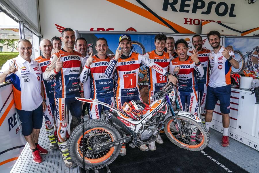 Victory and leadership for Toni Bou after an intense Spanish TrialGP