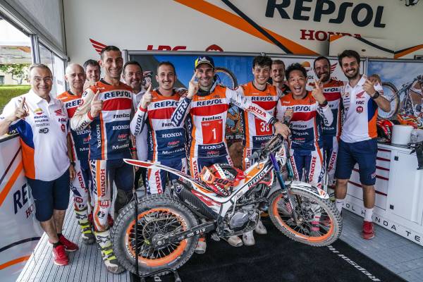 Victory and leadership for Toni Bou after an intense Spanish TrialGP