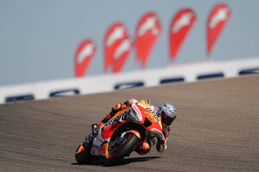 Honda MotoGP Riders Tackle Historic Assen