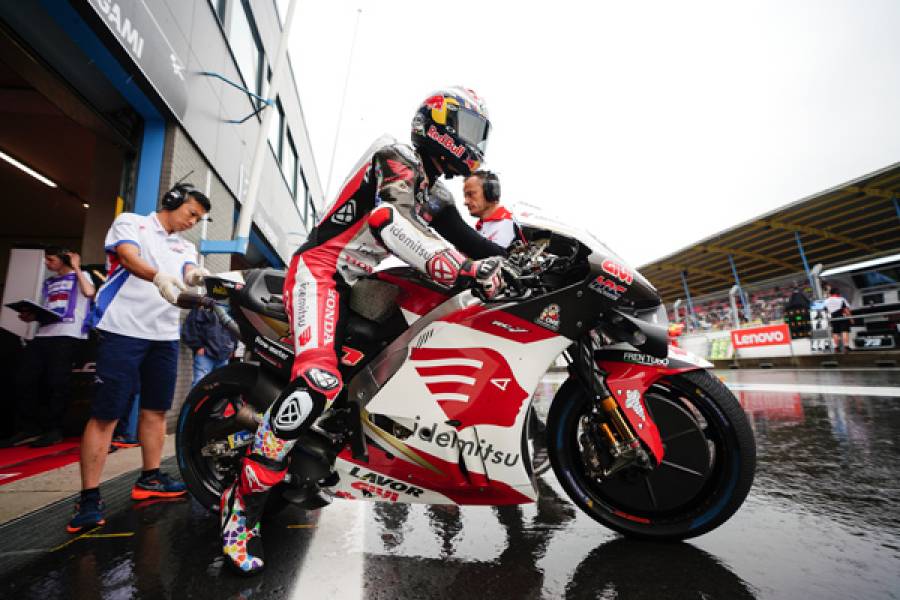 不安定なコンディションとなったフリー走行でHonda勢は苦戦