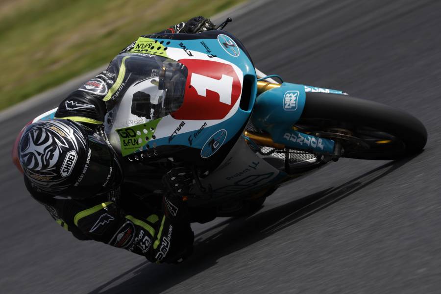 尾野弘樹が今シーズン初ポールポジション