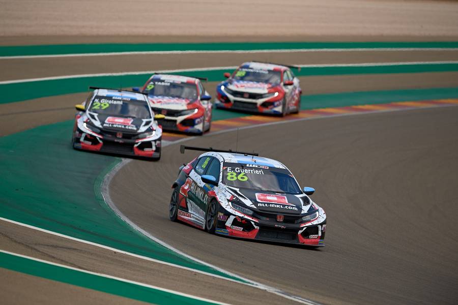 Honda Racing drivers dig deep for points on Aragon race day
