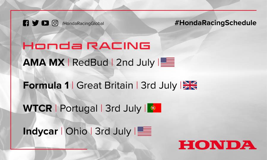 This weekend's racing