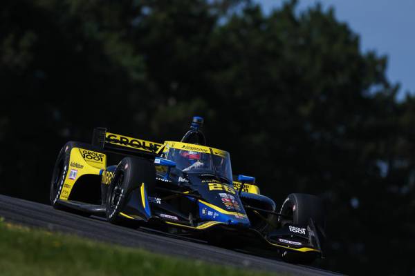 Herta, Dixon Head Honda Qualifying at Mid-Ohio