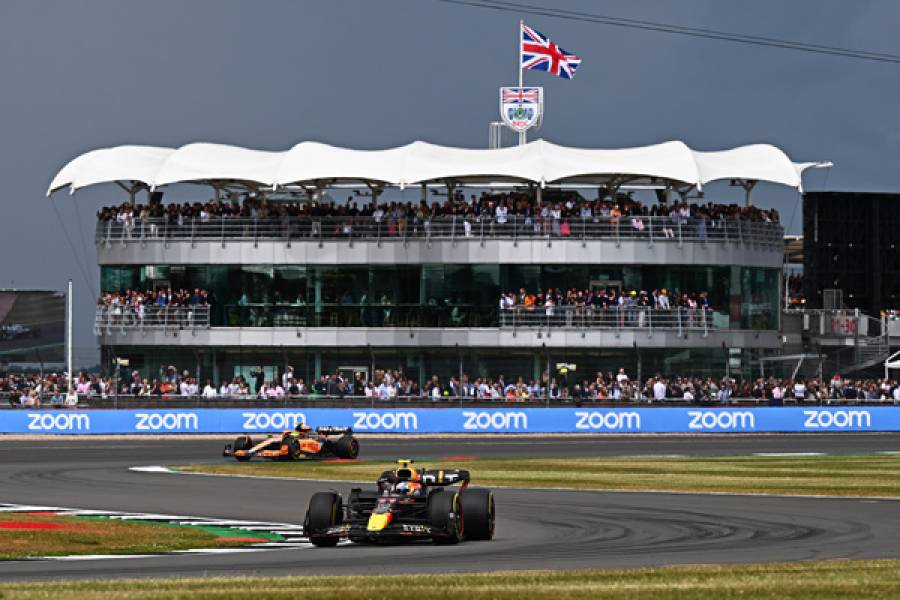 Sergio Perez Finishes 2nd on the Podium