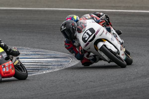 Buasri finishes 5th in Race 2 of the JuniorGP in Jerez