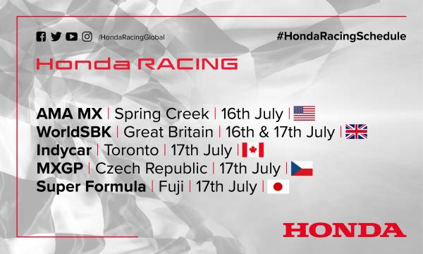 This weekend's racing