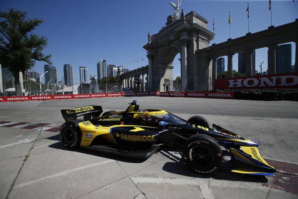 Herta, Dixon Head Honda Qualifying Front Row Sweep in Toronto