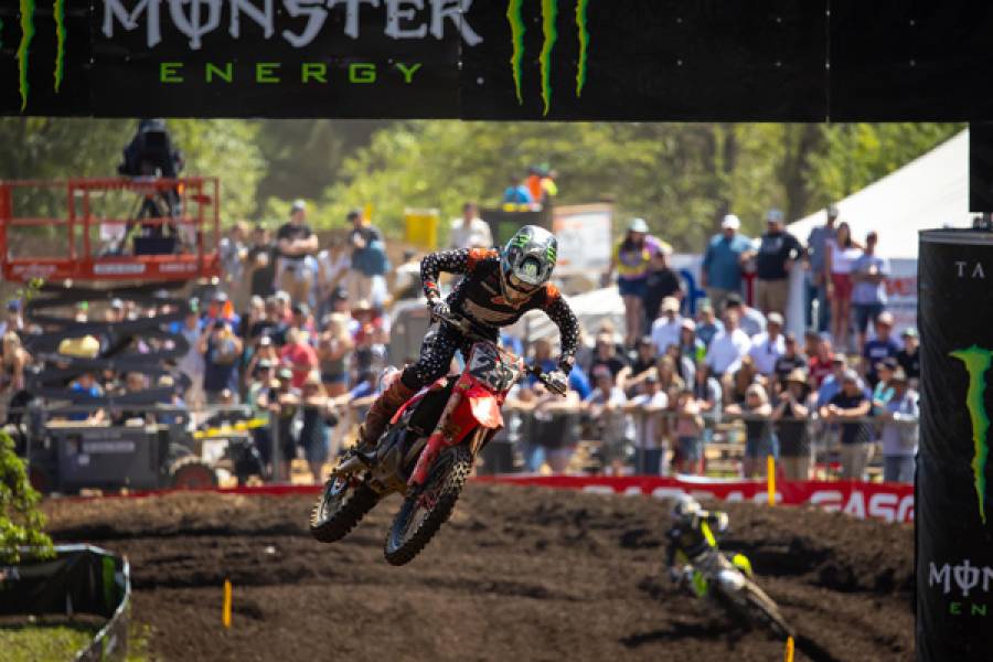 450MX セクストンが総合優勝(2-1)を飾る