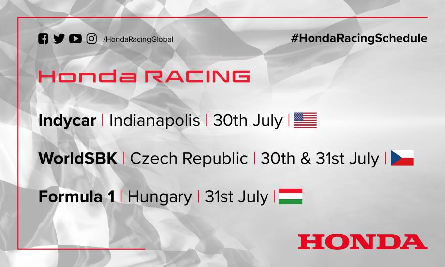 This weekend's racing