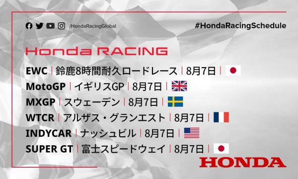 週末のレース情報