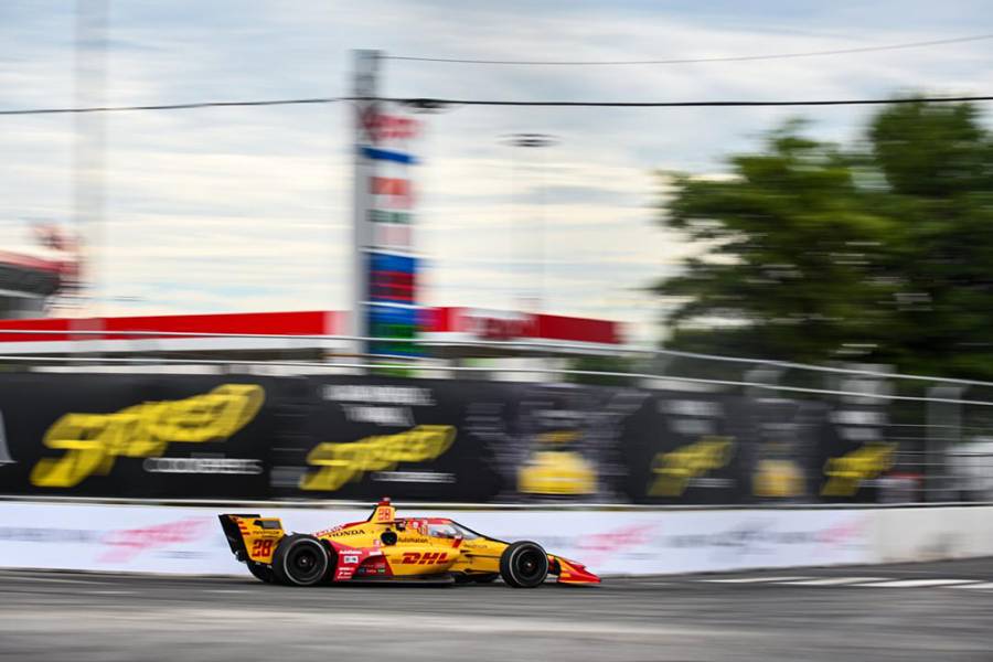 Front-Row Start for Grosjean, Honda in Nashville