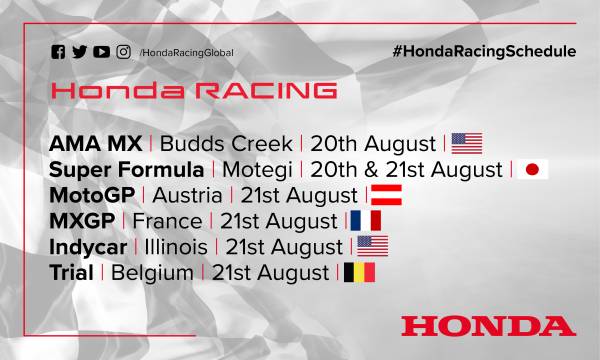 This weekends racing