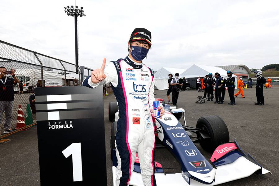 大湯都史樹が初ポールポジションを獲得！