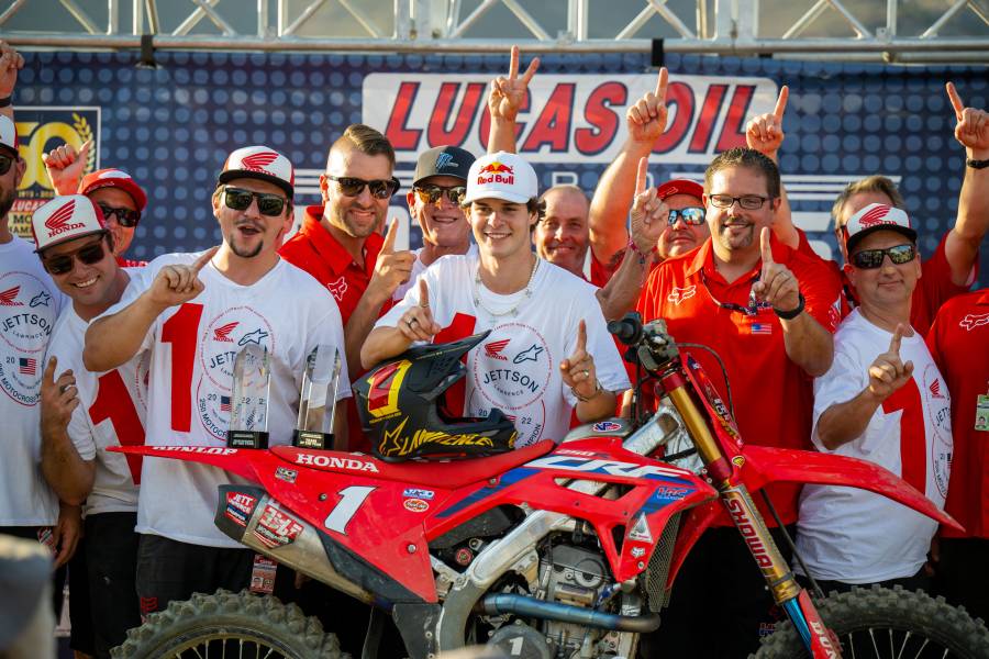 Jett Lawrence Repeats as AMA Pro Motocross 250 National Champion