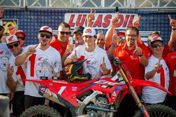 Jett Lawrence Repeats as AMA Pro Motocross 250 National Champion
