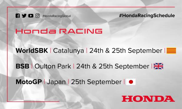 This weekend's racing