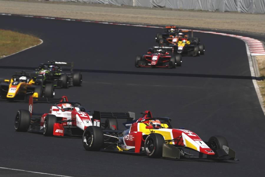 Iori Kimura and Kakunoshin Ohta finished on the podium in 2nd and 3rd places, respectively