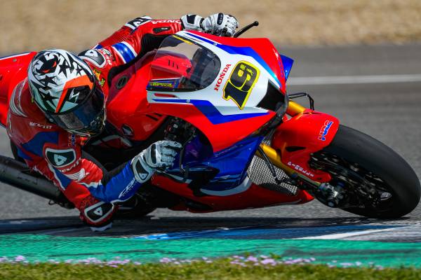A fruitful testing session for Team HRC in ideal conditions at Jerez