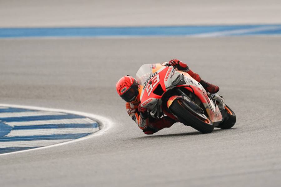 Marquez Takes A Fighting Fifth Place In Wet Thai Grand Prix