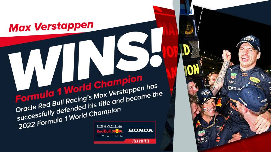 Max Verstappen Wins 12th Race of the Season and the Drivers' Championship