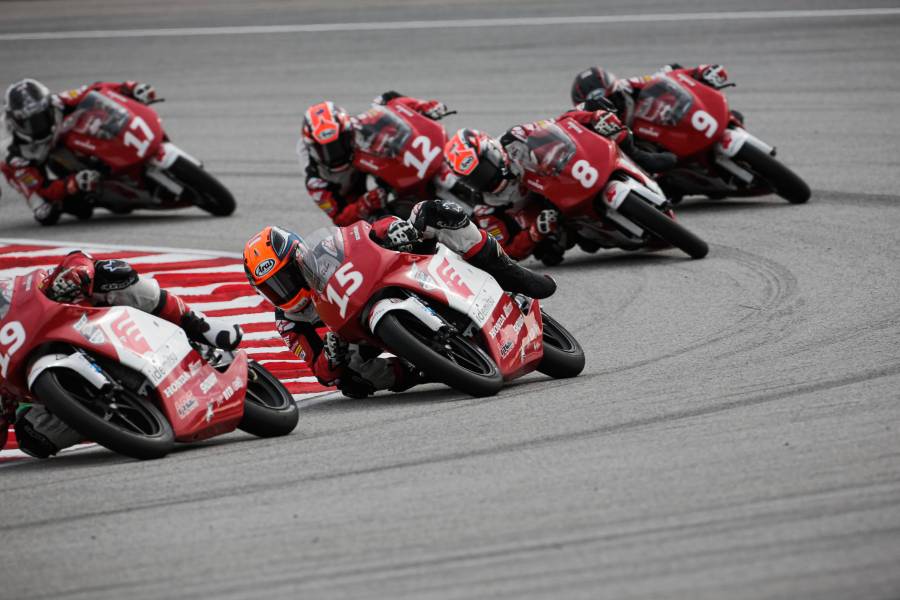 Thompson takes first win as Danish crashes from the lead