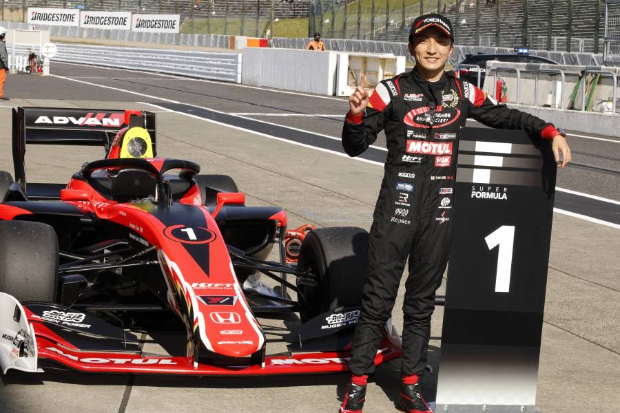 Tomoki Nojiri takes his second consecutive pole position
