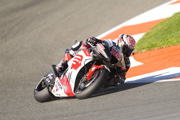 Marquez’s Podium Charge at Valencia Finale Ends With Tumble