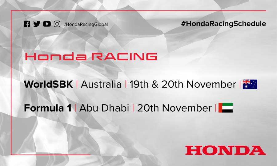 This weekend's racing