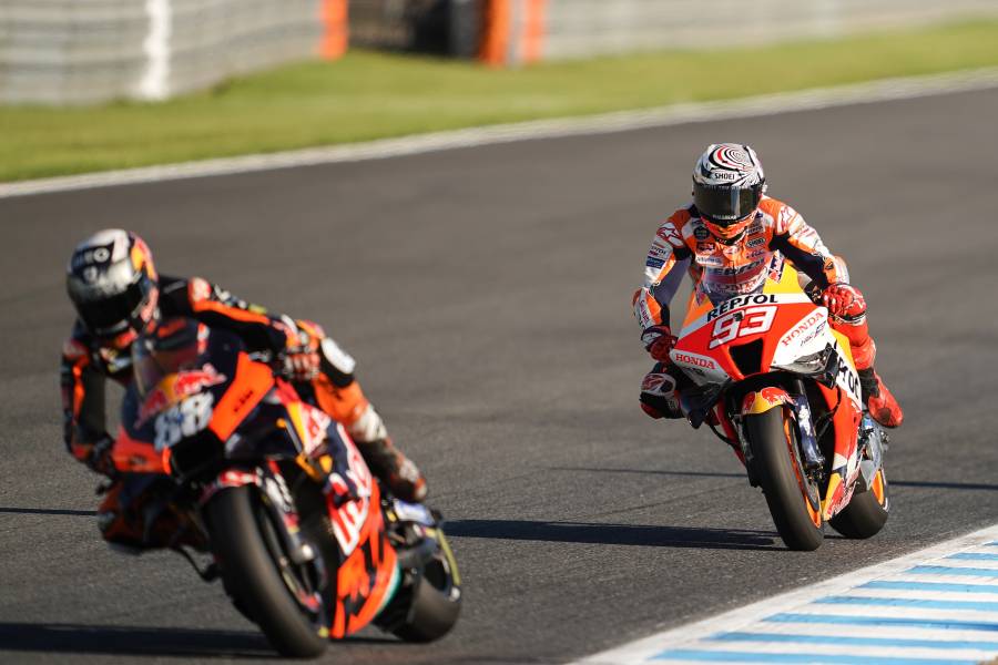 Marc Marquez in Round 16, Japan