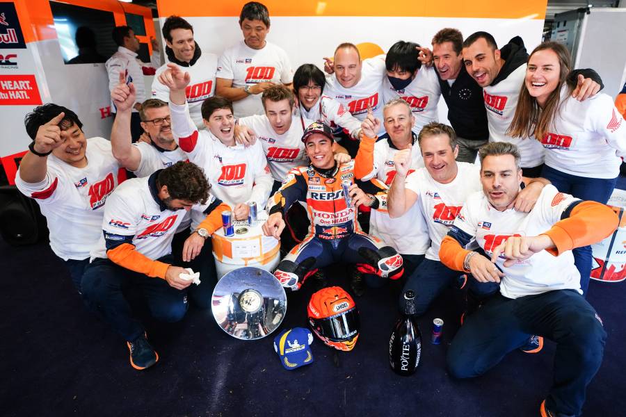 Marc Marquez in Round 18, Australia