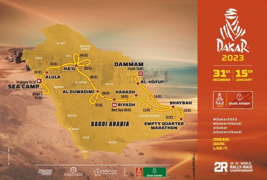 Discover the route - #Dakar2023